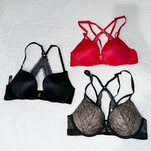3 VS bras 32b